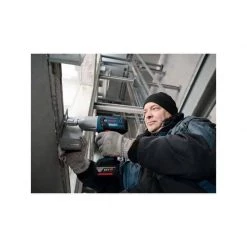 Boulonneuse Sans Fil BOSCH Boulonneuse à Choc 18V 5Ah 650 Nm - GDS18V-LI HT - 06019B130A 8 Boulonneuse Sans Fil BOSCH Boulonneuse à Choc 18V 5Ah 650 Nm - GDS18V-LI HT - 06019B130A -Perceuse Visseuse Soldes bosch boulonneuse a choc 18v 5ah 650 nm gds18v li ht 06019b130a 2