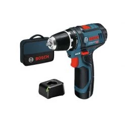 Perceuse Visseuse Sans Fil BOSCH Perceuse Visseuse 12V 1x2Ah - GSR12V-15 Housse -Perceuse Visseuse Soldes bosch perceuse visseuse 12v 15 ah gsr12v 15 iboxx 4