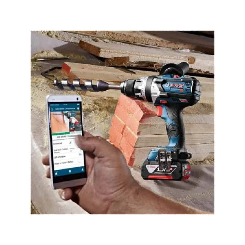 Perceuse Visseuse Percu Sans Fil BOSCH Perceuse Visseuse Percu 18V - GSB18V110C (solo) - 06019G030A 5 Perceuse Visseuse Percu Sans Fil BOSCH Perceuse Visseuse Percu 18V - GSB18V110C (solo) - 06019G030A – Image 3