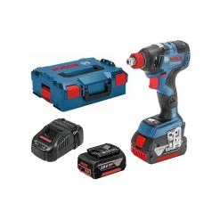 Visseuse à Choc Sans Fil BOSCH Visseuse Boulonneuse 18V 5Ah GDX18V-200C - 06019G4201