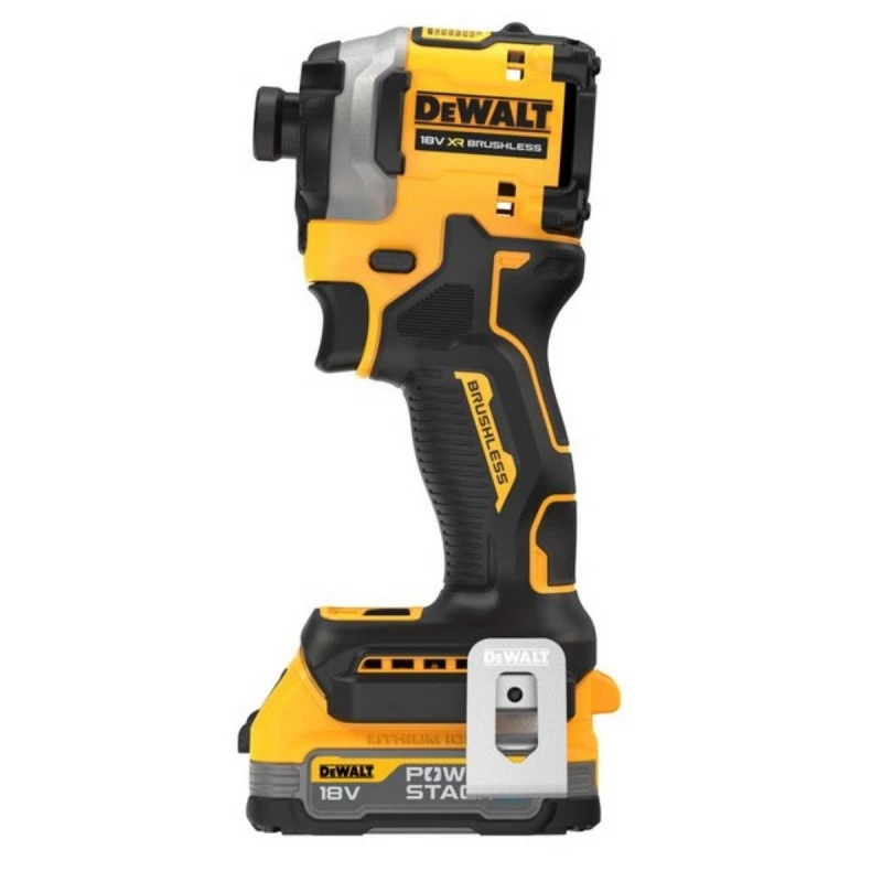 Pack 2 Machines DEWALT Pack Perceuse Viss Percu + Viss à Chocs 18V 2x1.7 Ah Powerstack - DCK2050E2T-QW 4 Pack 2 Machines DEWALT Pack Perceuse Viss Percu + Viss à Chocs 18V 2x1.7 Ah Powerstack - DCK2050E2T-QW – Image 3