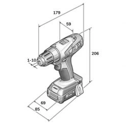 Perceuse Visseuse Sans Fil FEIN Perceuse Visseuse 12V Select ABSU12C - 71132064000 -Perceuse Visseuse Soldes fein perceuse visseuse 12v select absu12c 71132064000 2