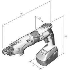 Visseuse Placo Sans Fil FEIN Visseuse Placo + Magasin ASCT 18 M Select - 71131664000 Solo -Perceuse Visseuse Soldes fein visseuse placo magasin asct 18 m select 71131664000 solo 4