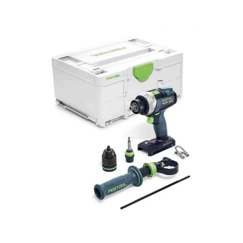 Perceuse Visseuse Sans Fil FESTOOL Perceuse Visseuse 18V TDC 18/4 I-Basic - 575601 - 577052 3 Perceuse Visseuse Sans Fil FESTOOL Perceuse Visseuse 18V TDC 18/4 I-Basic - 575601 - 577052