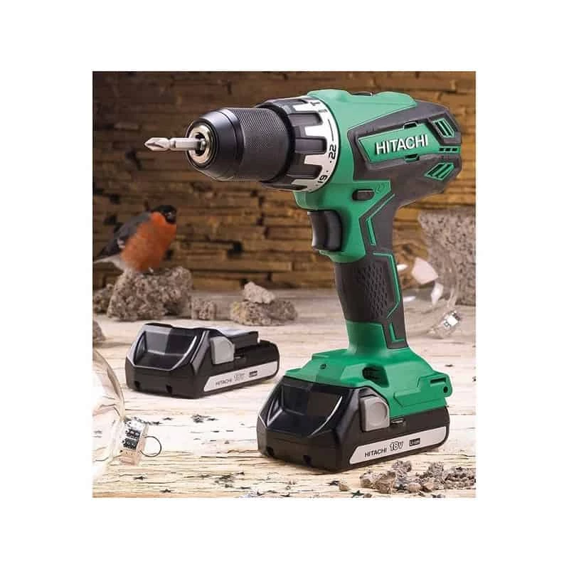 HIKOKI (HITACHI) Perceuse Visseuse Percu Sans Fil HIKOKI Perceuse Visseuse Percu 18V 2,5Ah - DV18DGAL WFZ 4 HIKOKI (HITACHI) Perceuse Visseuse Percu Sans Fil HIKOKI Perceuse Visseuse Percu 18V 2,5Ah - DV18DGAL WFZ – Image 3