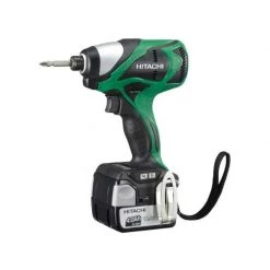 HIKOKI (HITACHI) Visseuse à Choc Sans Fil HITACHI - HIKOKI Visseuse à Choc 14,4V Li-Ion 2x4Ah 150Nm - WH14DBDL 4A