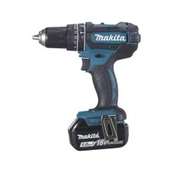 Perceuse Visseuse Percu Sans Fil MAKITA Perceuse Visseuse à Percussion 18V 5Ah - DHP482RTJ