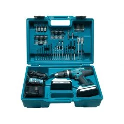 Perceuse Visseuse Percu Sans Fil MAKITA Perceuse Visseuse Percu 18V 1.5Ah + 74 Acces. - HP457DWE10