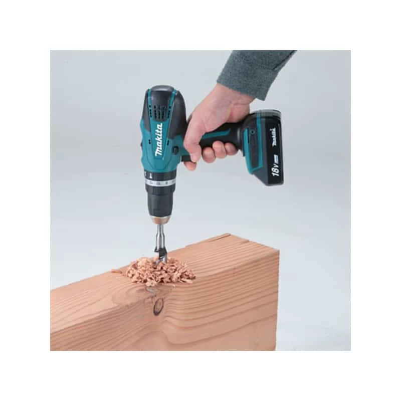 Perceuse Visseuse Percu Sans Fil MAKITA Perceuse Visseuse Percu 18V 1.5Ah + 74 Acces. - HP457DWE10 6 Perceuse Visseuse Percu Sans Fil MAKITA Perceuse Visseuse Percu 18V 1.5Ah + 74 Acces. - HP457DWE10 – Image 4