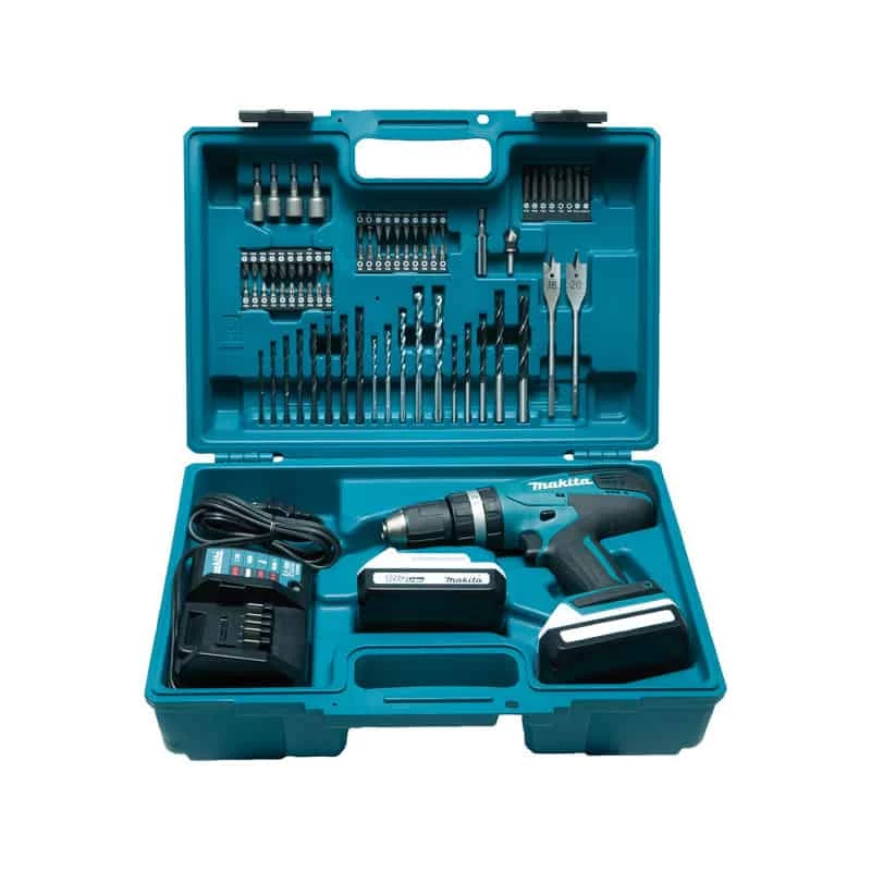 Perceuse Visseuse Percu Sans Fil MAKITA Perceuse Visseuse Percu 18V 1.5Ah + 74 Acces. - HP457DWE10 3 Perceuse Visseuse Percu Sans Fil MAKITA Perceuse Visseuse Percu 18V 1.5Ah + 74 Acces. - HP457DWE10