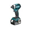 Visseuse à Choc Sans Fil MAKITA Visseuse à Chocs 1/4" 18V 5Ah - DTD154RTJ -Perceuse Visseuse Soldes makita visseuse a chocs 1 4 18v 5ah dtd154rtj