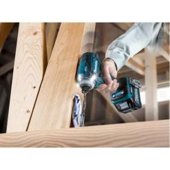 Visseuse à Choc Sans Fil MAKITA Visseuse à Chocs 220Nm 40V 2.5Ah XGT - TD001GD201 -Perceuse Visseuse Soldes makita visseuse a chocs 220nm 40v 25ah xgt td001gd201 2