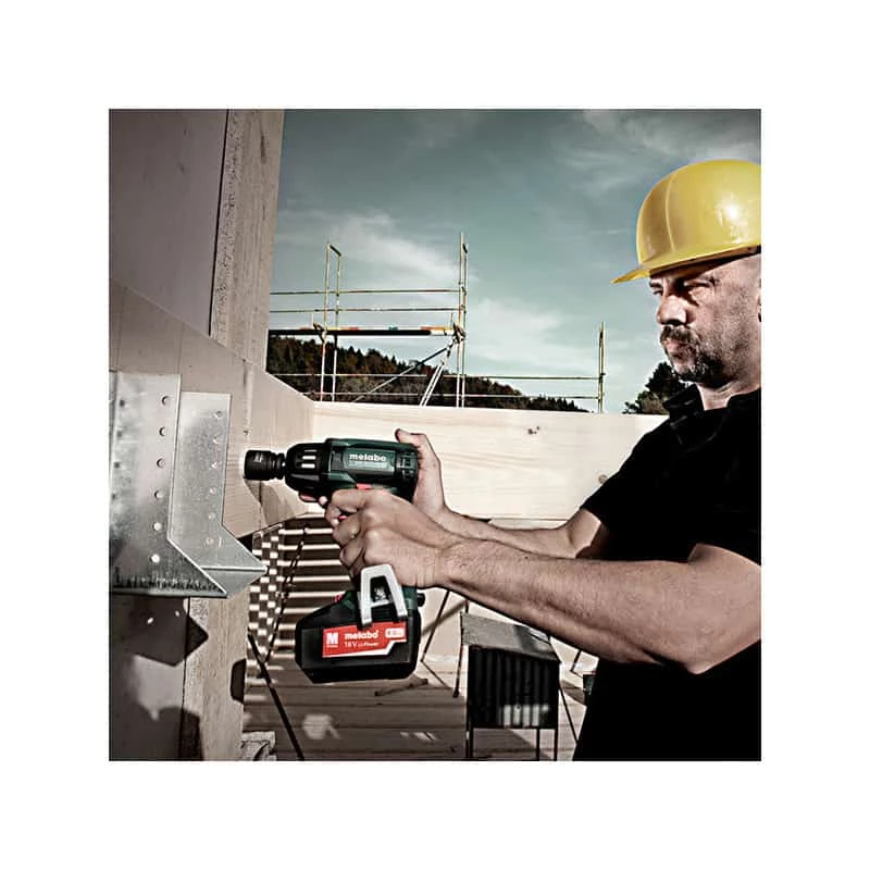 Boulonneuse Sans Fil METABO Boulonneuse à Chocs 18V Solo SSW18LTX400BL - 602205840 4 Boulonneuse Sans Fil METABO Boulonneuse à Chocs 18V Solo SSW18LTX400BL - 602205840 – Image 2