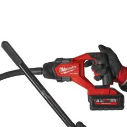 Malaxeur MILWAUKEE Aiguille Vibrante 18V 5,5 Ah 2,40 M M18 FCVN24-551 - 4933479600 -Perceuse Visseuse Soldes milwaukee aiguille vibrante 18v 55 ah 240 m m18 fcvn24 551 4933479600 2