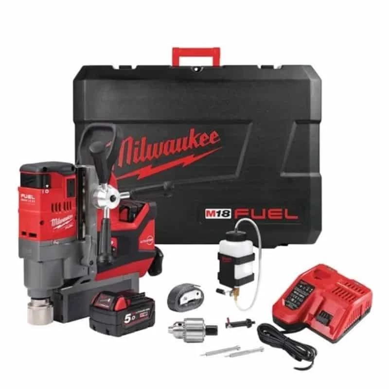 Unité De Perçage MILWAUKEE Perceuse Magnétique 18V 5Ah - M18 FMDP-502C - 4933451012 3 Unité De Perçage MILWAUKEE Perceuse Magnétique 18V 5Ah - M18 FMDP-502C - 4933451012