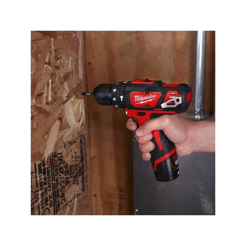 Perceuse Visseuse Percu Sans Fil MILWAUKEE Perceuse Percussion 12V 2.0Ah M12 BPD-202C - 4933441940 4 Perceuse Visseuse Percu Sans Fil MILWAUKEE Perceuse Percussion 12V 2.0Ah M12 BPD-202C - 4933441940 – Image 2